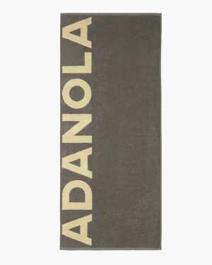 Adanola Branded Towel Vert Olive Vert | 487523-JYB
