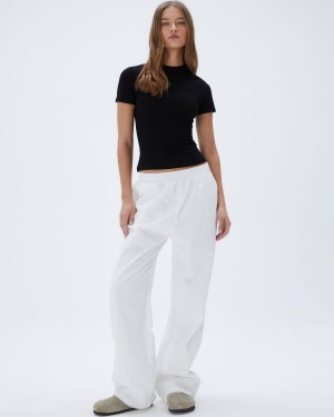 Adanola Cotton Pull on Pants Blanche | 957426-ZMK