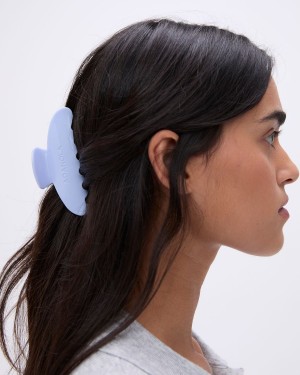 Adanola Large Claw Clip Bleu | 791654-KOD
