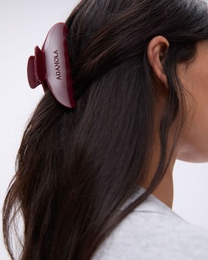 Adanola Large Claw Clip Bordeaux | 832905-BST