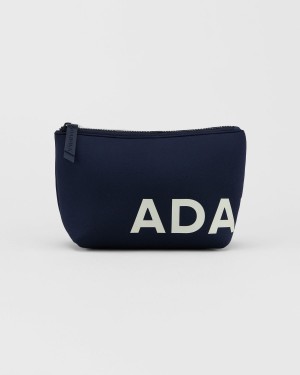 Adanola Travel Pouch Bleu Marine Bleu Blanche | 043527-FMS
