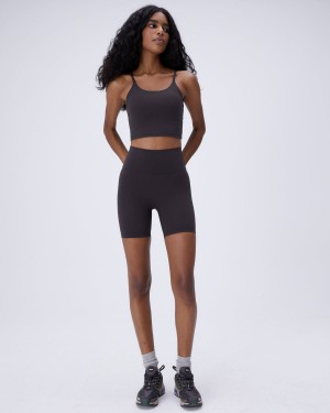 Adanola Ultimate Crop Shorts Cafe | 147382-KPS