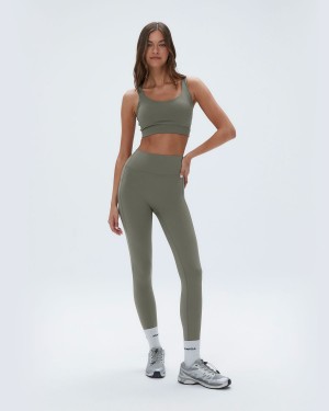 Adanola Ultimate Pocket Leggings Vert Olive Vert | 107294-WGY