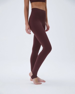Adanola Ultimate Stirrup Leggings Bordeaux | 569327-NVL