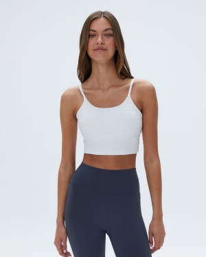 Adanola Ultimate Tank Bra Blanche | 569430-IZU