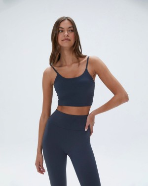 Adanola Ultimate Tank Bra Bleu | 524731-KJO