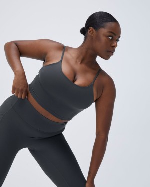 Adanola Ultimate Tank Bra Grise Foncé | 812765-NHA